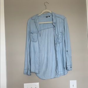 Jean button up